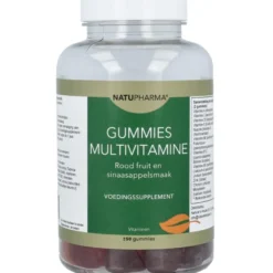 Natupharma Gummies Multivitaminen – roodfruit/Sinaas (50 stukls)