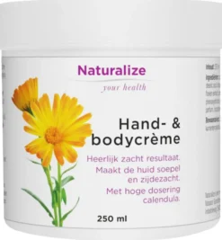 Naturalize Hand en bodycreme (250 ml)