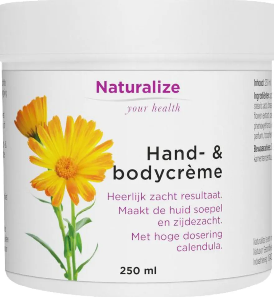 Naturalize Hand en bodycreme (250 ml)