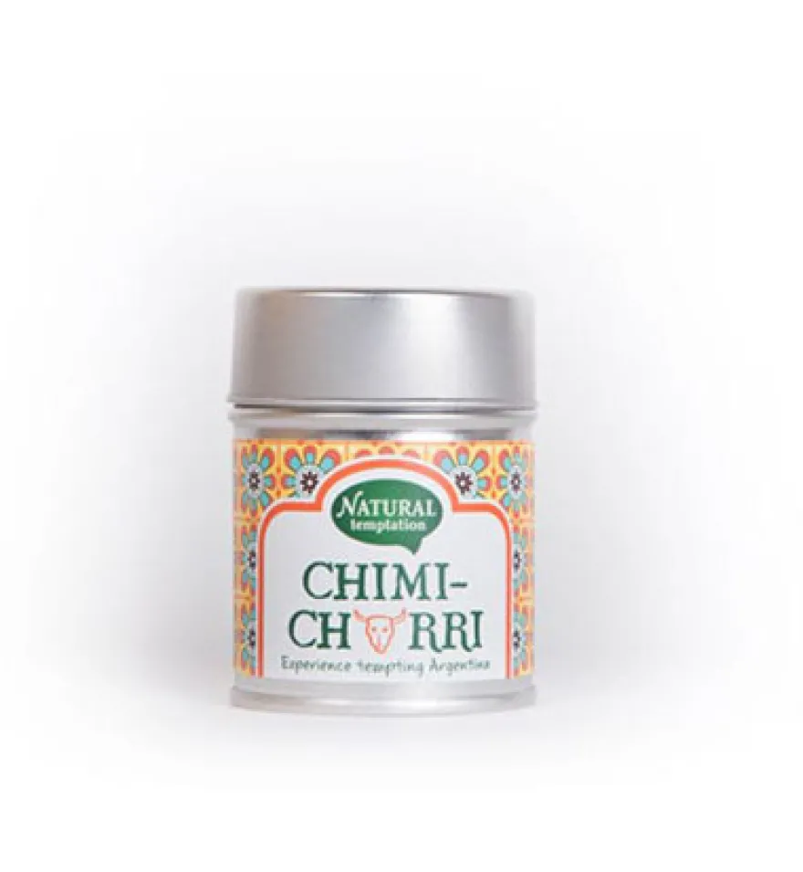 Natural Temptation Chimichurri Blikje Natural Spices Bio (40 gr)