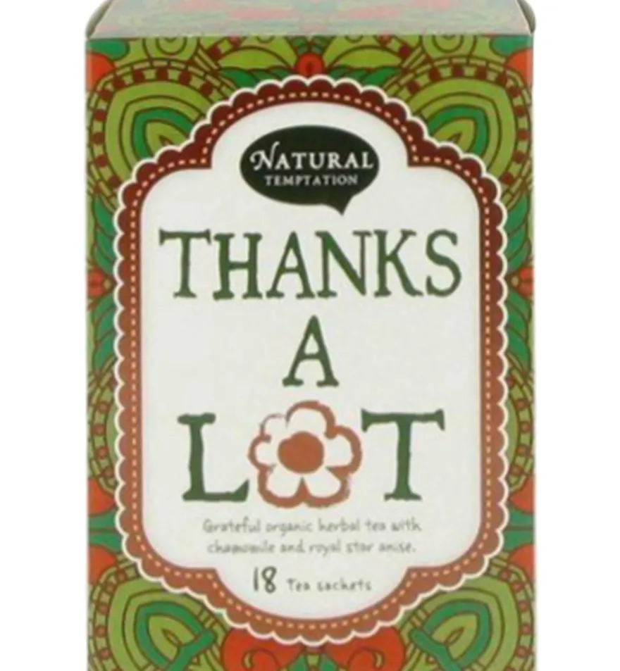 Natural Temptation Thanks A Lot Thee Bio (18 stuks)