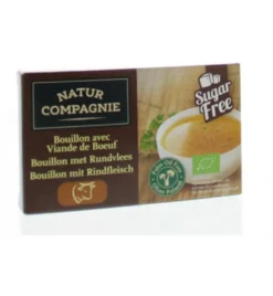 Natur Compagnie Rundvleesbouillon Blokjes Bio (8 Stuks)