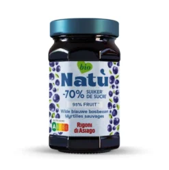 Natu Wilde Blauwe Bosbessenjam Bio (240 gr)