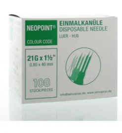 Neopoint Injectienaald Steriel 0.8 X 40 (100 stuks)