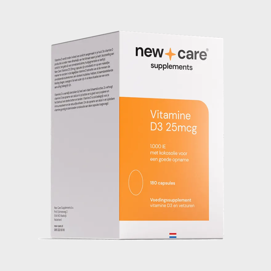 New Care D3 25mcg (180 capsules)