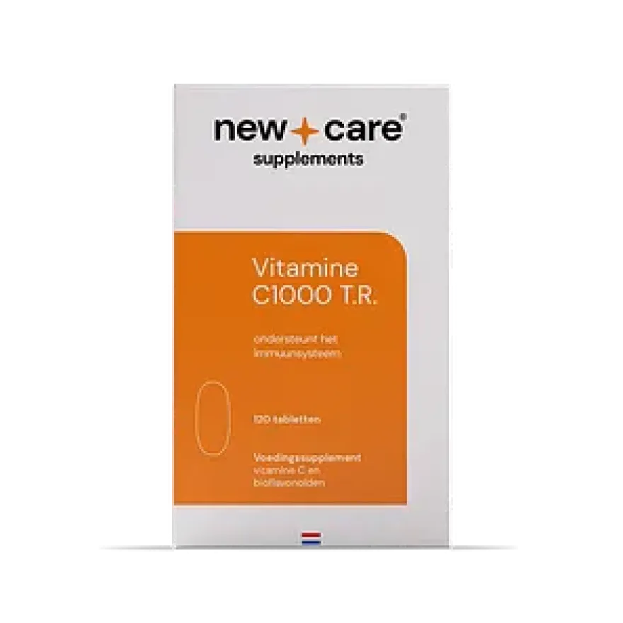 New Care Zuurvrije C1000 (120 tabletten)