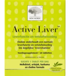 New Nordic Active liver (60 tabletten)