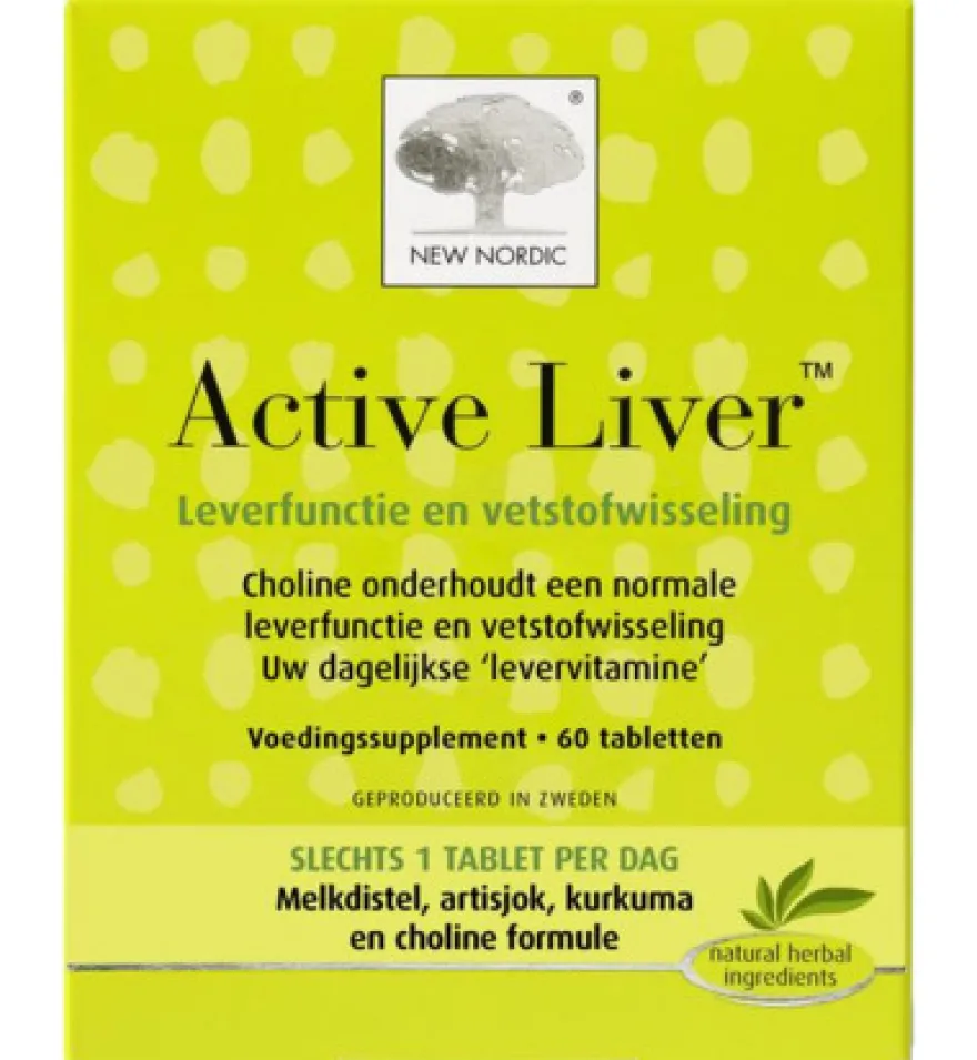 New Nordic Active liver (60 tabletten)