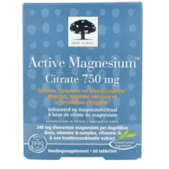 New Nordic Active Magnesium Citrate (60 tabletten)
