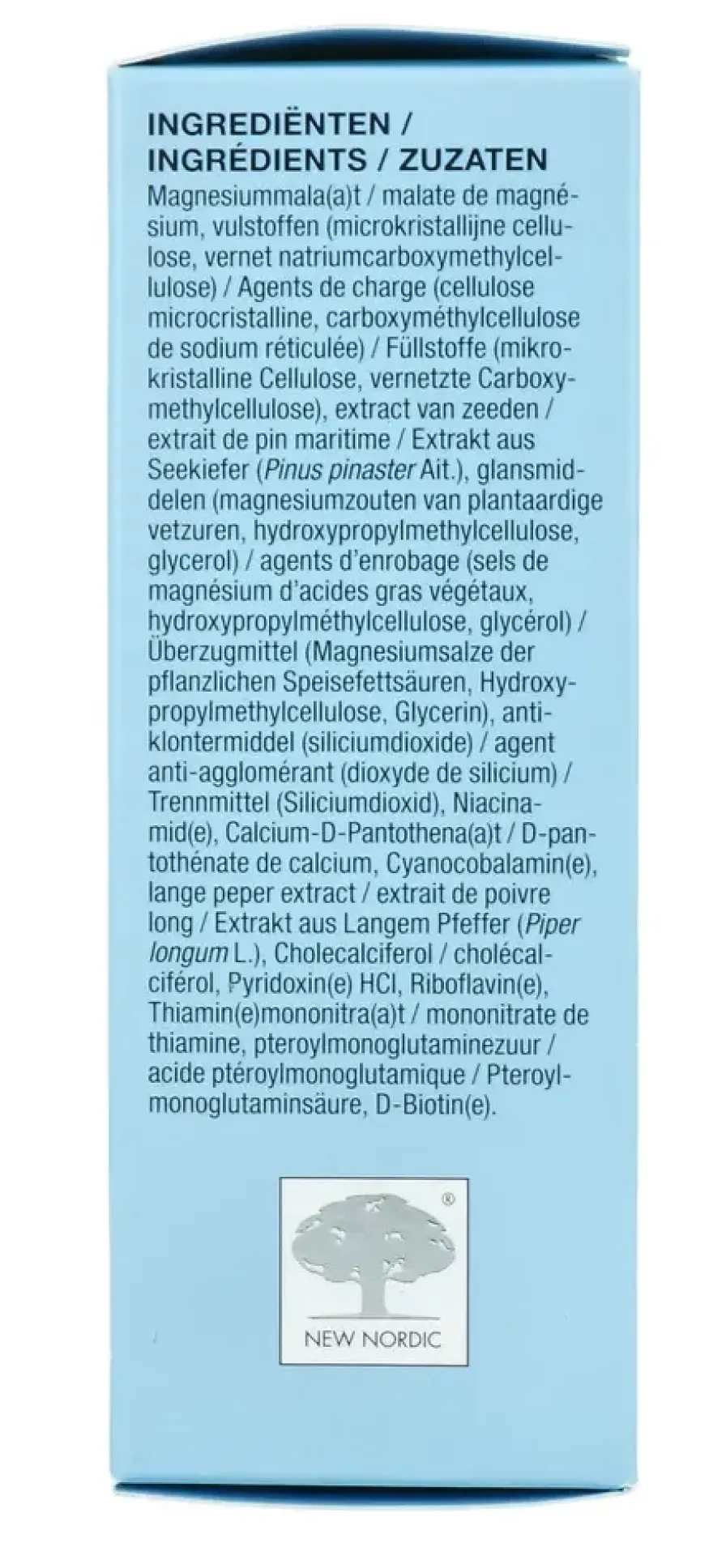 New Nordic Active Magnesium Malate Tabletten (60 tabletten)