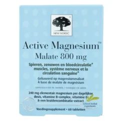 New Nordic Active Magnesium Malate Tabletten (60 tabletten)