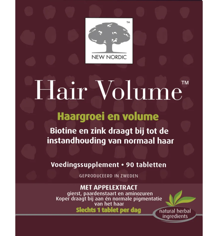 New Nordic Hair Volume (90 tabletten)