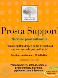 New Nordic Prosta Support Tabletten (60 tabletten)