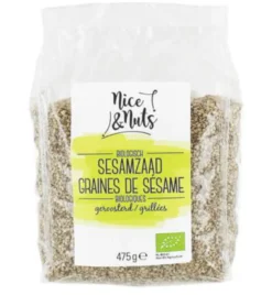 Nice & Nuts Sesamzaad Geroosterd Bio (475 gr)