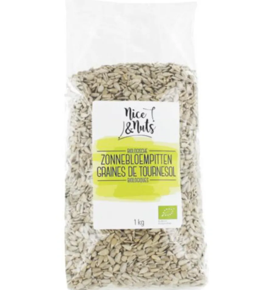 Nice & Nuts Zonnebloempitten Bio (1000 gr)