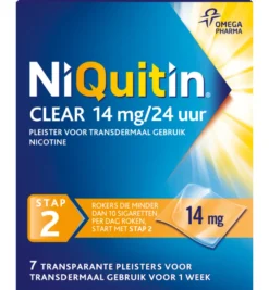 Niquitin Stap 2 14 mg (7 stuks)