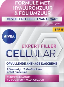 Nivea Cellular expert filler hyaluronzuur & foliumzuur (50 ml)