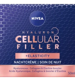 Nivea Cellular nachtcreme hyaluron & elasticity (50 ml)