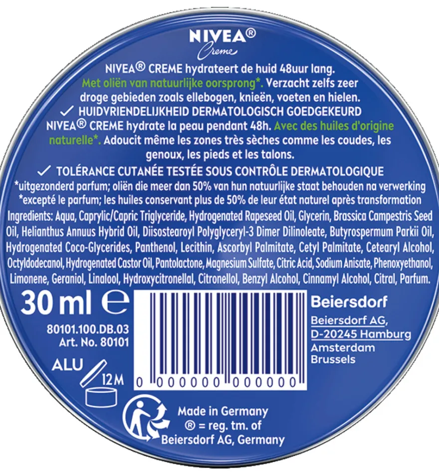 Nivea Creme mini (30 ml)