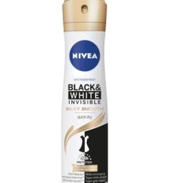 Nivea Deodorant black & white silky smooth spray (150 ml)