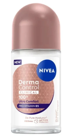 Nivea Derma Control Clinical 100h Ultra Comfort Anti-transpirant Roller (50 ml)