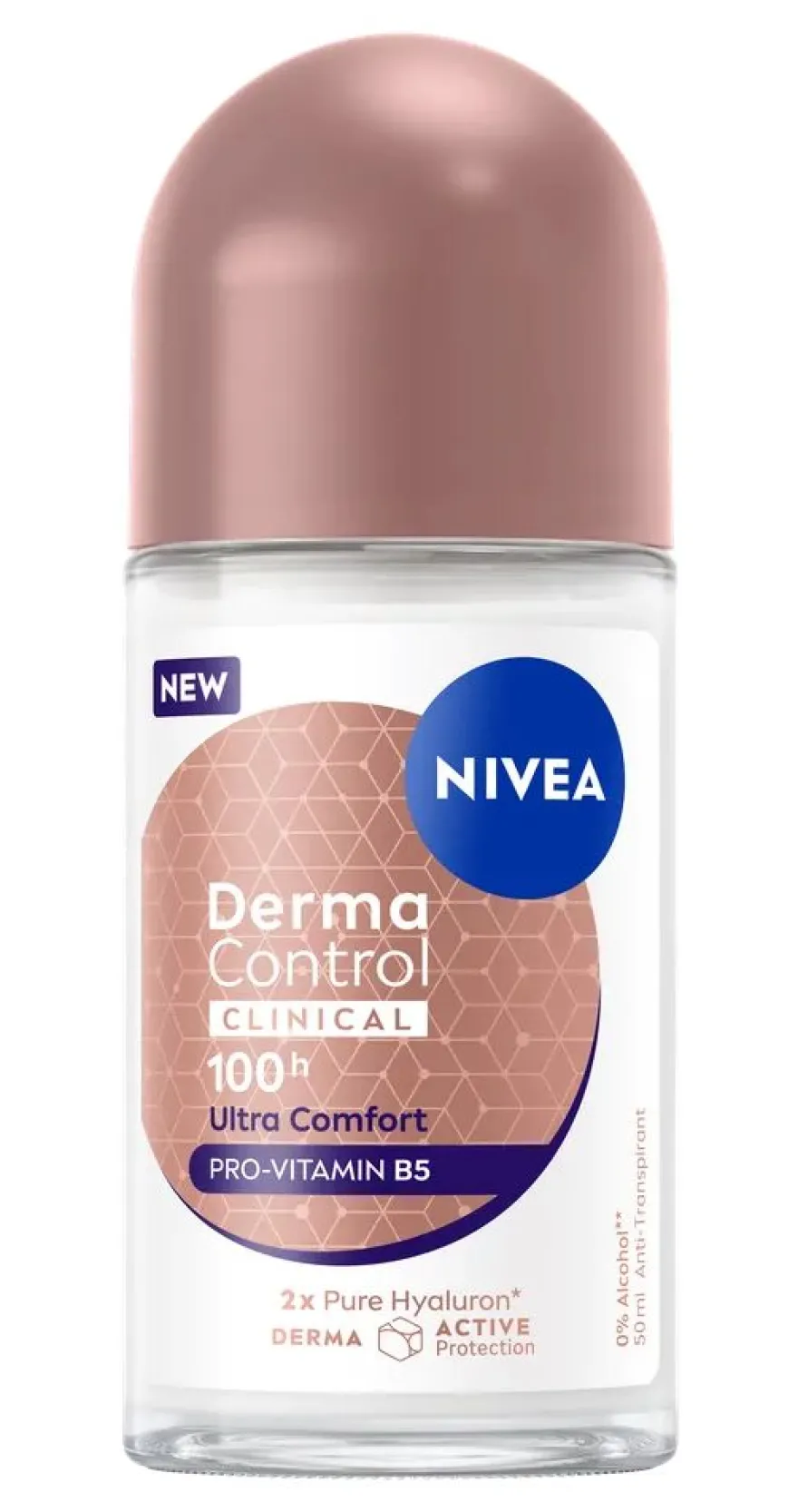 Nivea Derma Control Clinical 100h Ultra Comfort Anti-transpirant Roller (50 ml)