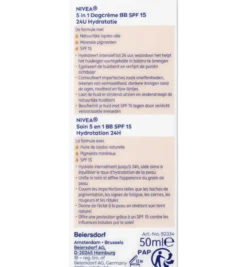 Nivea Essentials BB cream medium SPF15 (50 ml)