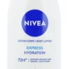Nivea Express Bodylotion Met Pomp (400 ml)