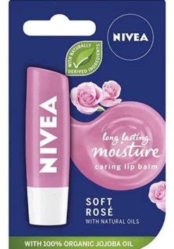 Nivea Lippenbalsem Soft Rose (4,8 gr)