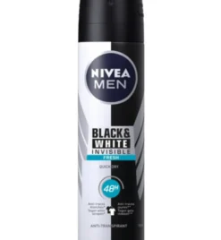 Nivea Men deodorant spray invisible black & white fresh (150 ml)