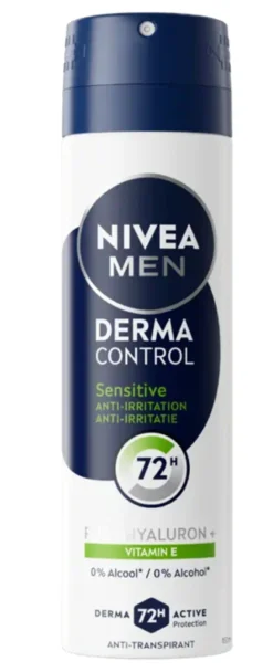 Nivea Men Derma Control Sensitive Deodorant Spray (150 ml)