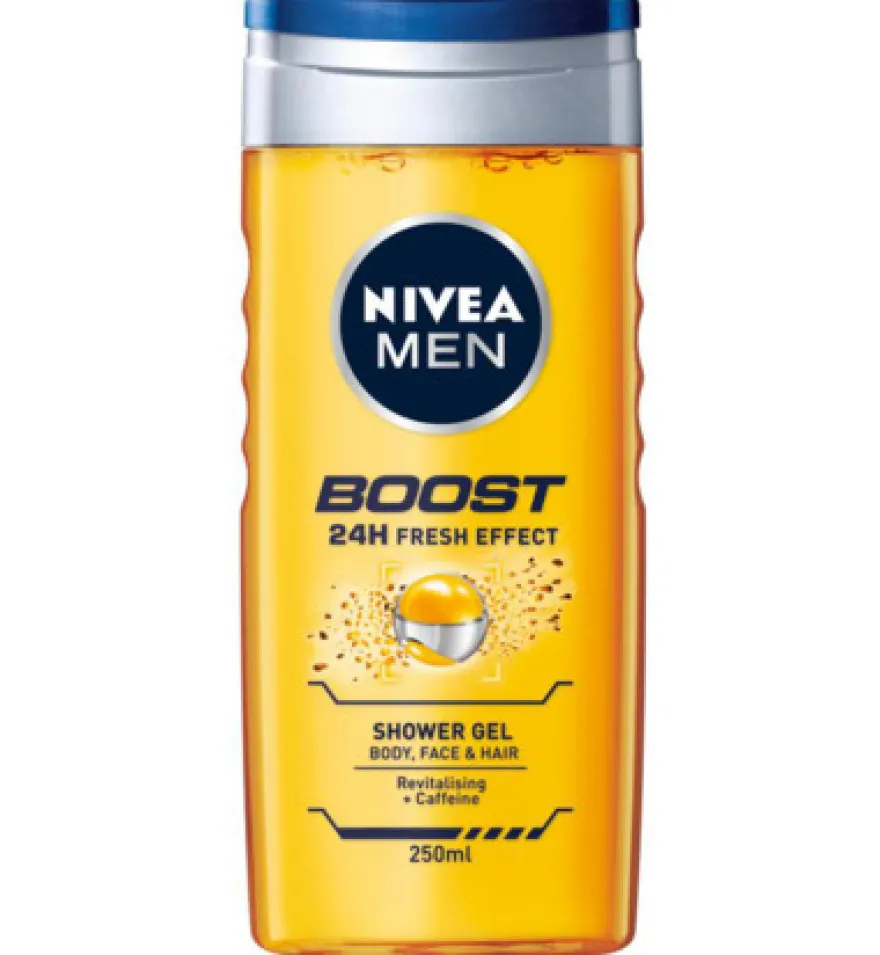 Nivea Men showergel boost (250 ml)