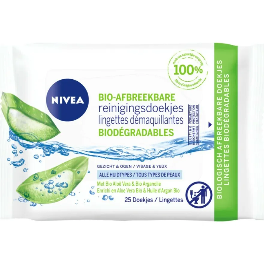 Nivea Reinigingsdoekjes Aloe Vera (25 stuks)