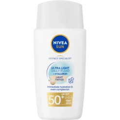 Nivea Sun Face Daily Fluid Spf50 Tint M (40 ml)