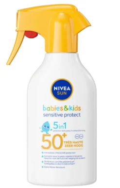 Nivea Sun Kids & Babies Sensitive Protect Trigger Spray SPF50+ (250 ml)
