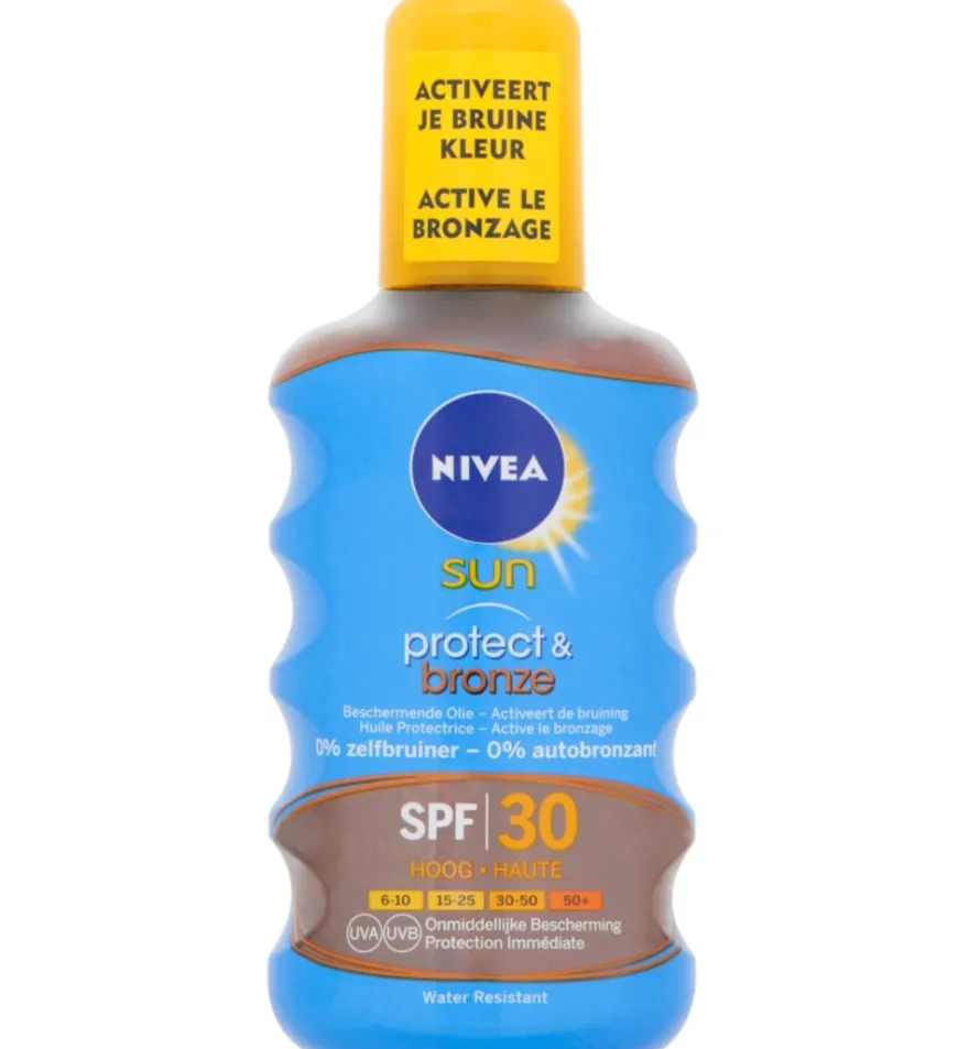 Nivea Sun protect & bronze olie spray SPF30 (200 ml)
