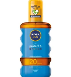 Nivea Sun protect & bronze olie spray SPF20 (200 ml)