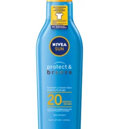 Nivea Sun protect & bronze zonnemelk SPF20 (200 ml)