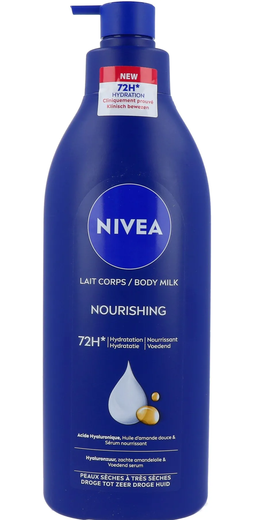 Nivea Verzorgende Milk Met Pomp (400 ml)