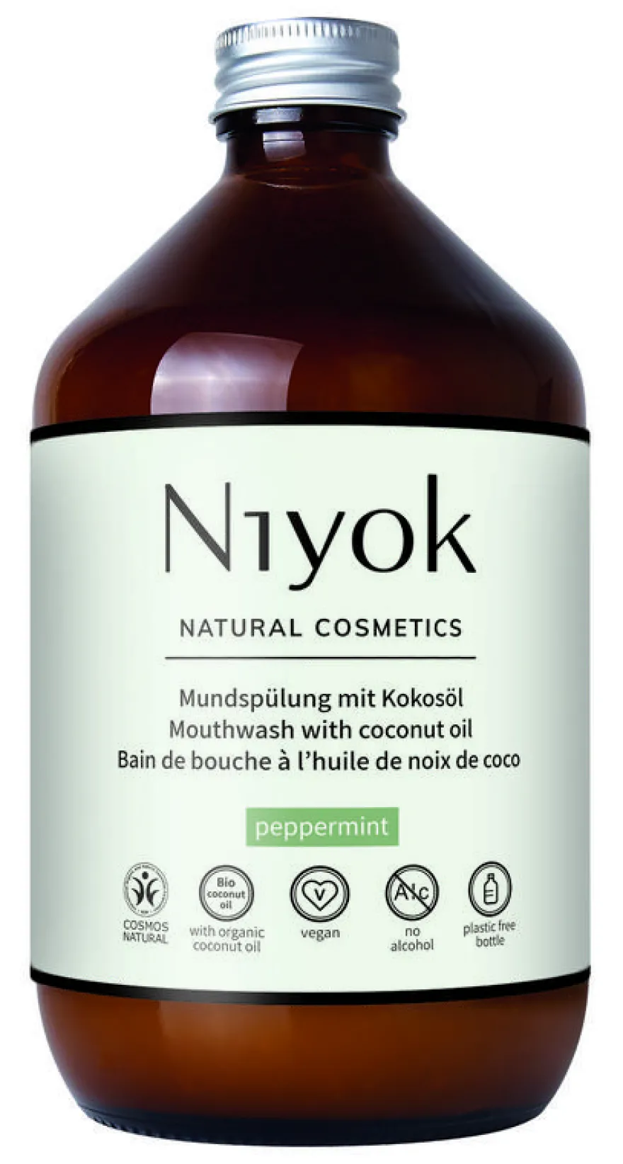 Niyok Mouthwash Peppermint (500 ml)