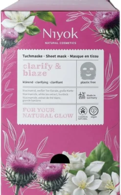 Niyok Sheet Mask Clarify & Blaze (10 ml)