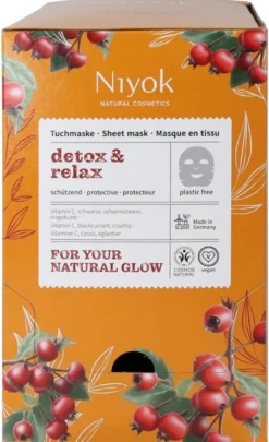 Niyok Sheet Mask Detox & Relax (10 ml)