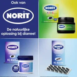 Norit 125Mg (50 tabletten)