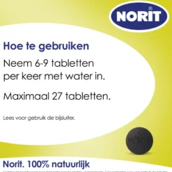 Norit 125Mg (50 tabletten)