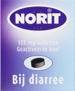 Norit 125Mg (50 tabletten)