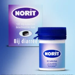 Norit 125Mg (50 tabletten)