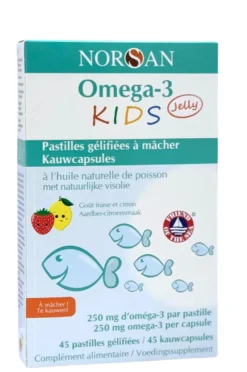 Norsan Omega-3 Kids Jelly Kauwcapsules (45 capsules)