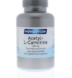 Nova Vitae Acetyl-l-carnitine 588 mg (120 vega capsules)
