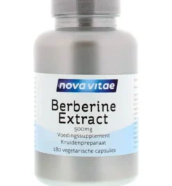 Nova Vitae Berberine Hci Extract 500 Mg (180 capsules)