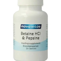 Nova Vitae Betaine Hci Met Pepsine (90 capsules)